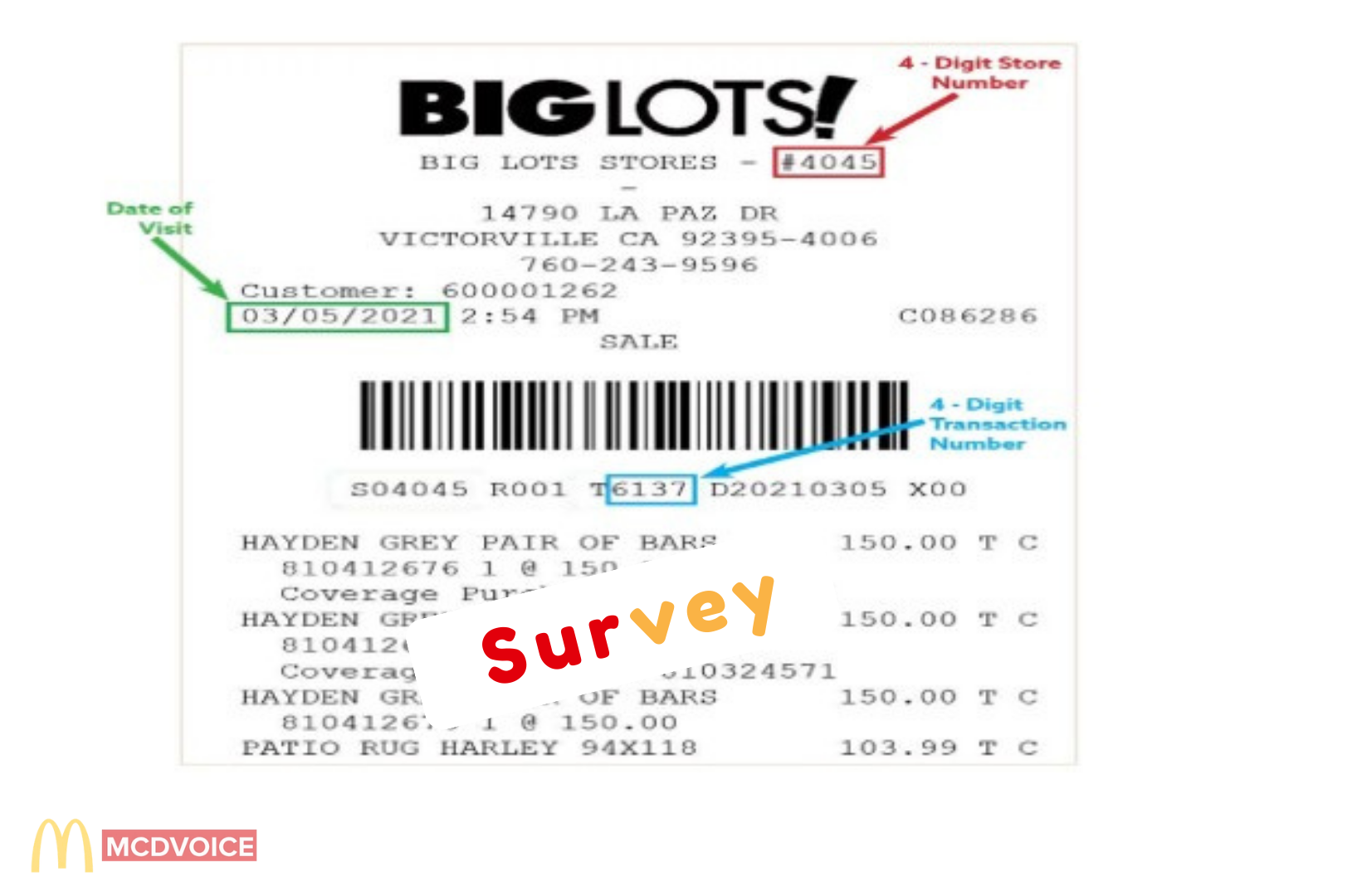 Big Lots Survey - How the Survey Works