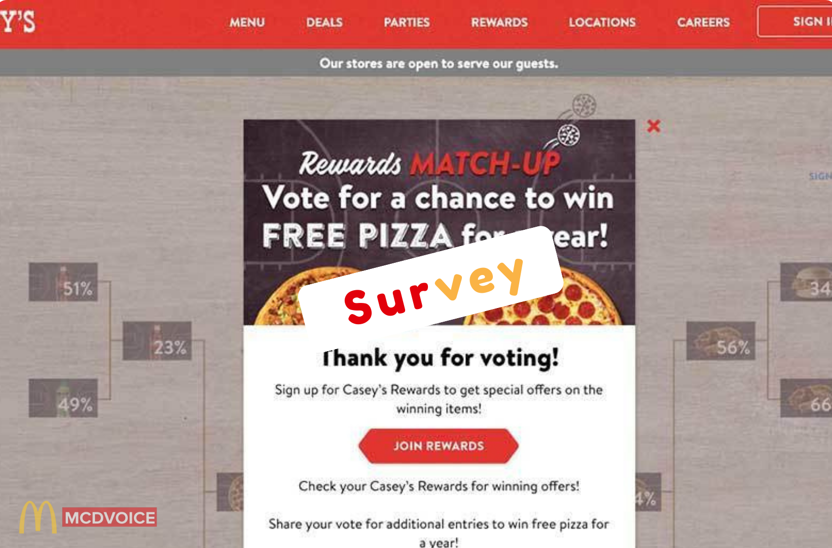 Casey&rsquo;s Survey - Tips for Maximizing Your Chance to Win