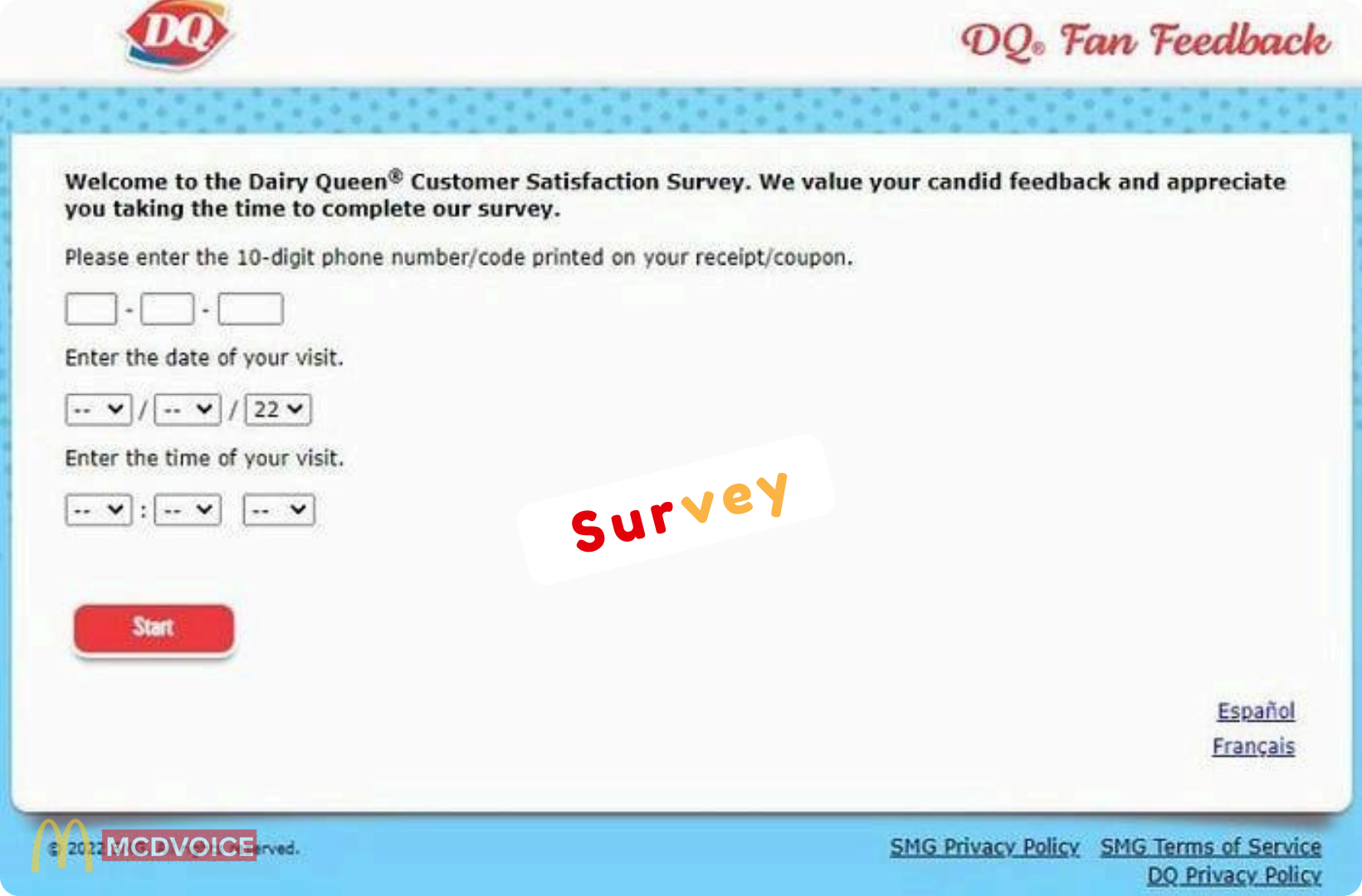 Dairy Queen Survey for Free Dilly Bar - How the Dairy Queen Survey Works