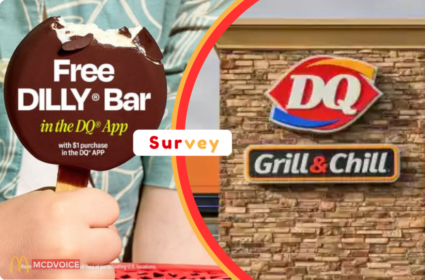 Dairy Queen Survey for Free Dilly Bar – Share Your Feedback and Enjoy a Sweet Reward