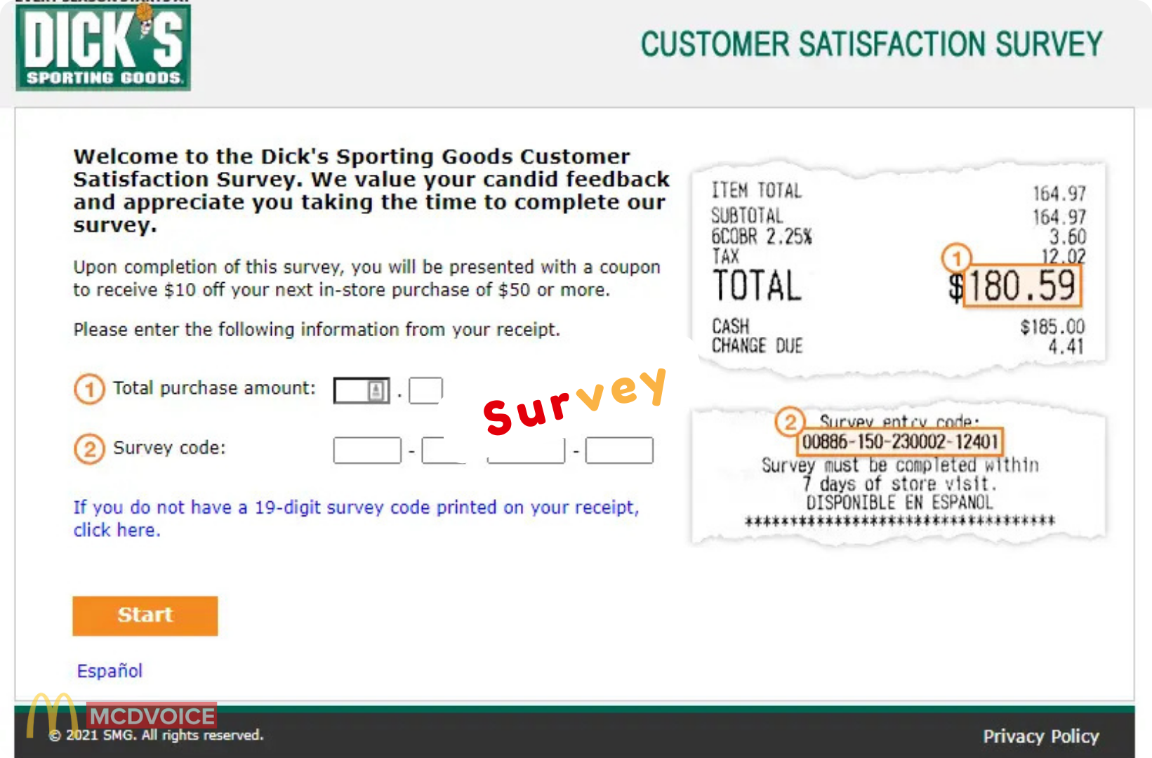 Dick&rsquo;s Sporting Goods Survey - How the Dick&rsquo;s Sporting Goods Survey Works