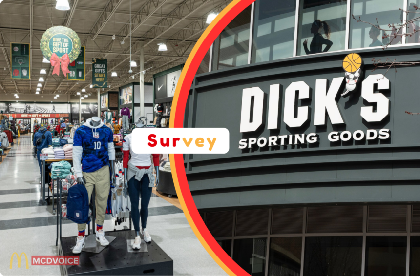 Dick’s Sporting Goods Survey Share Feedback and Earn Rewards