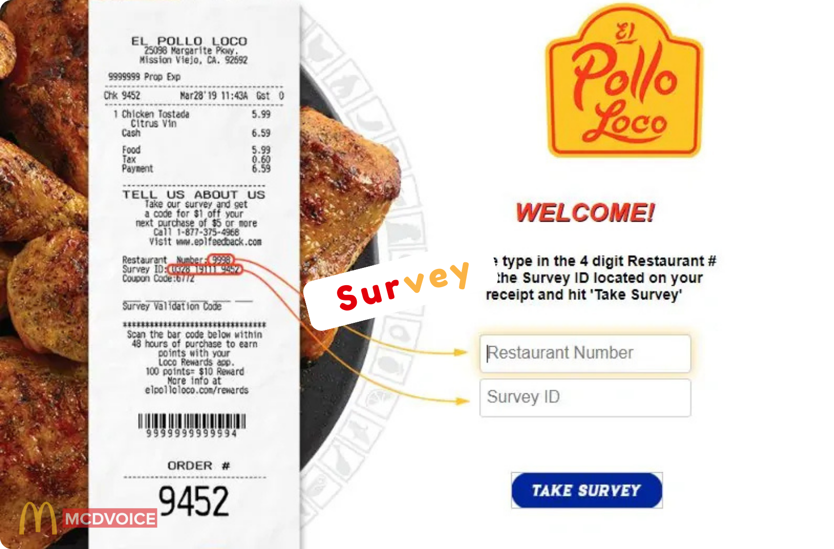 El Pollo Loco Survey - Step-by-Step Taking the El Pollo Loco Survey