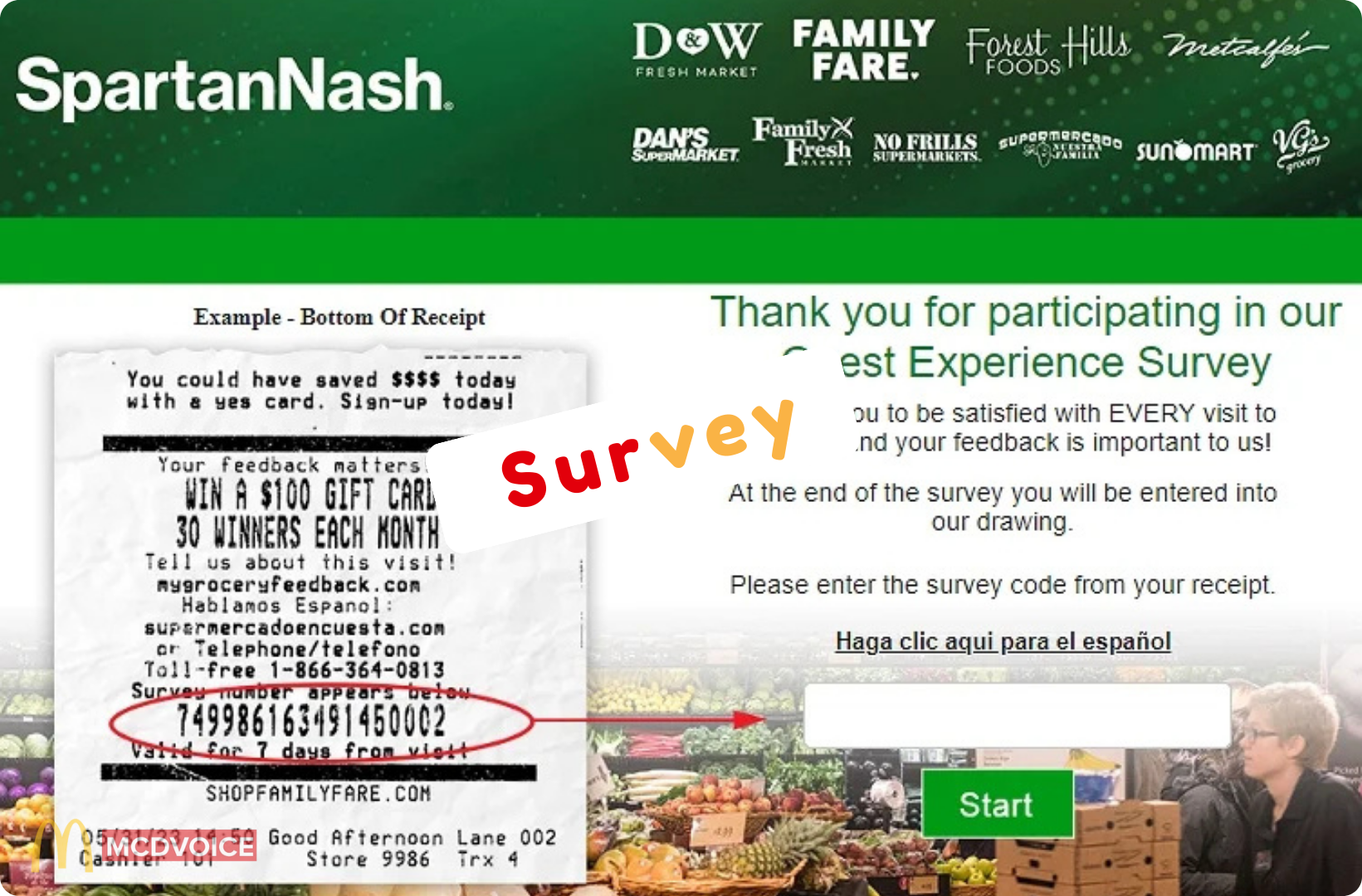 MyGroceryFeedback - How the MyGroceryFeedback Survey Works