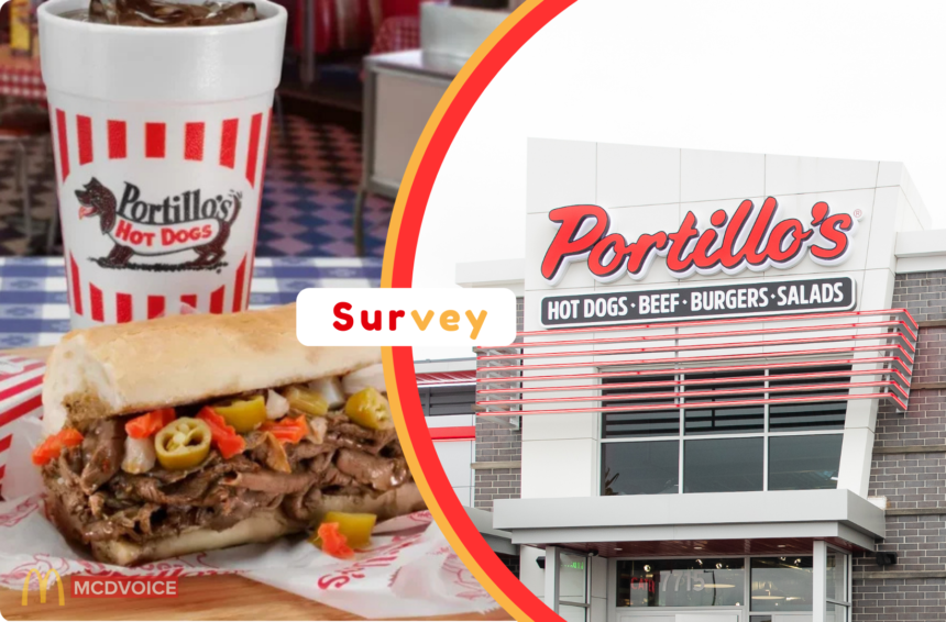Portillo's Survey Share Your Experience & Get Free Fries or Coupons
