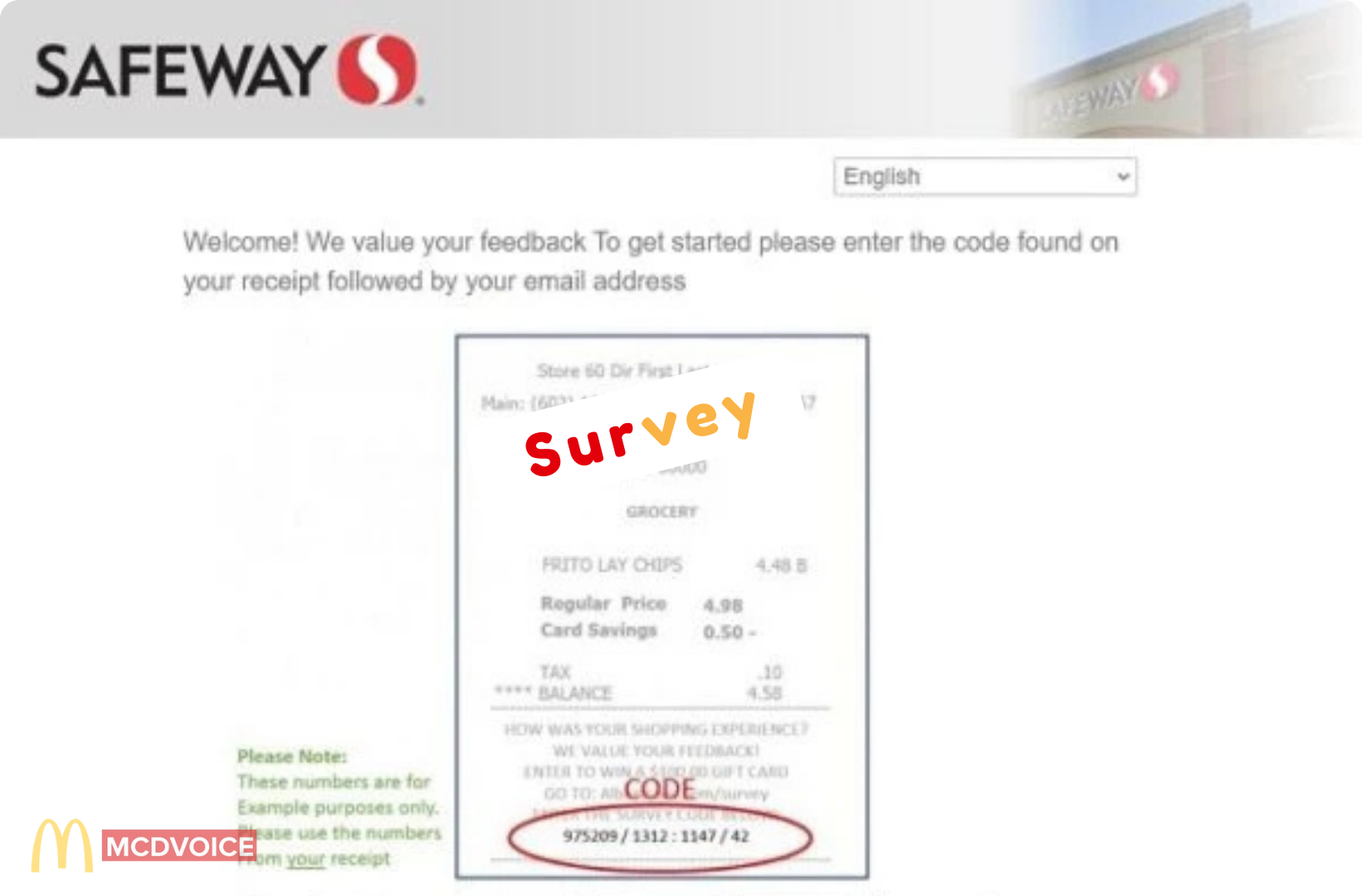 Safeway Survey - The Safeway Survey Process