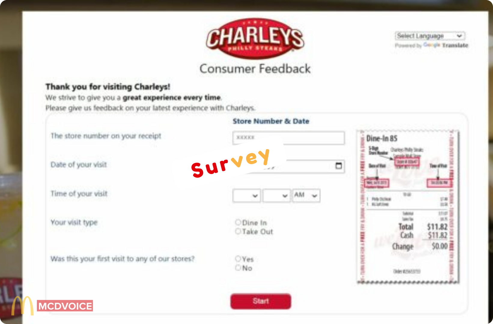TellCharleys - How to Participate in the TellCharleys Survey and Get Rewards