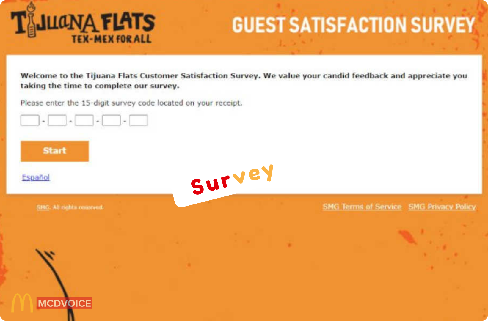 Tijuana Flats Survey - How to Take the Tijuana Flats Survey