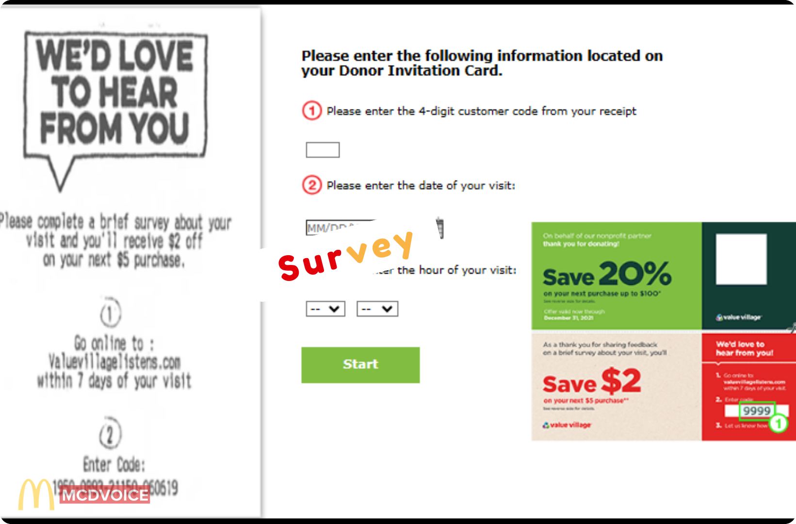 ValueVillageListens - How the Survey Works