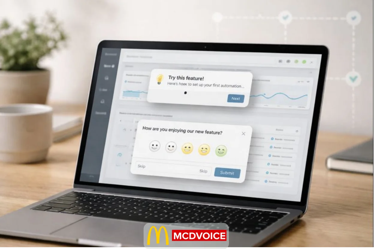 Amplitude Guides and Surveys combined user feedback