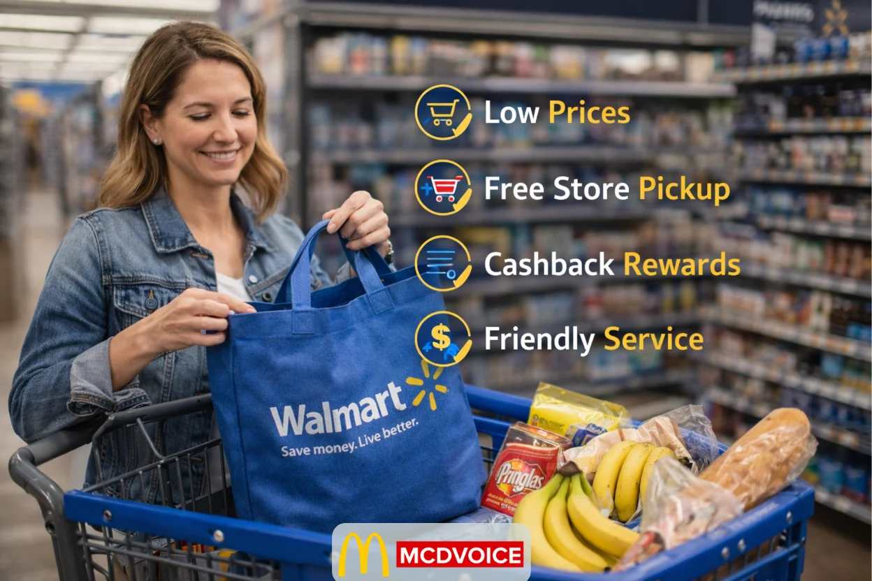 Benefits for Walmart Customers shopping experience