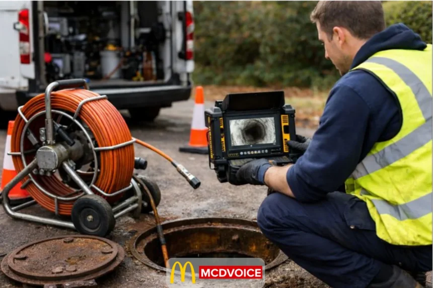 CCTV Drain Surveys drainage inspection process