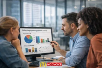 Gallup Workplace Engagement Survey employee discussion