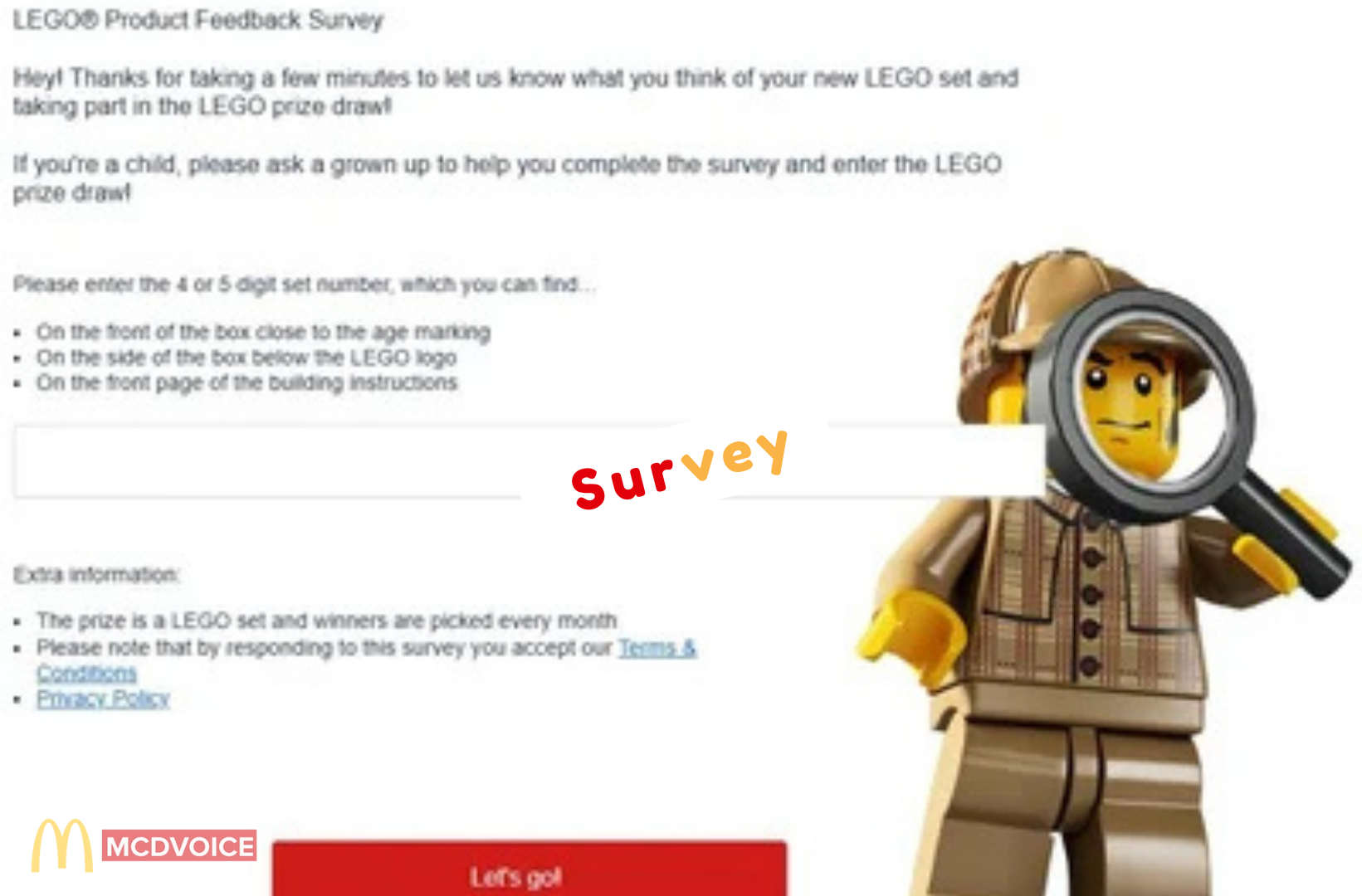 lego product feedback - How lego product feedback Works