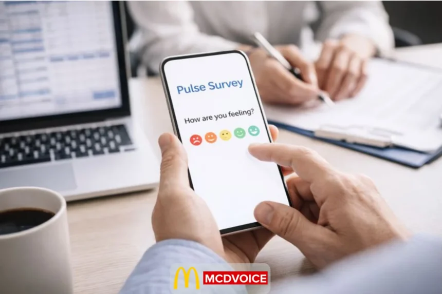 Pulse surveys for employee engagement responses