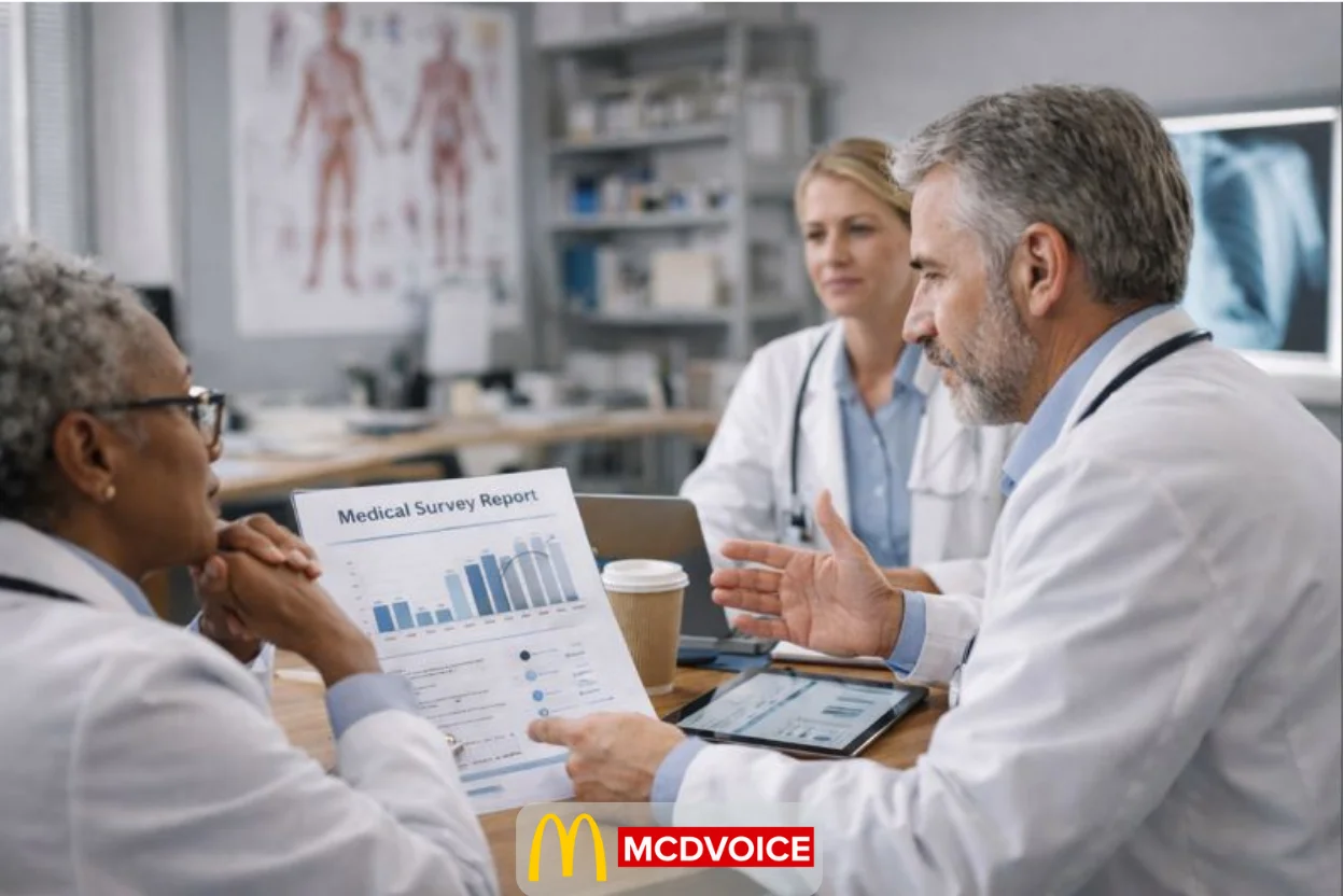 Medical survey report discussion for policy improvement