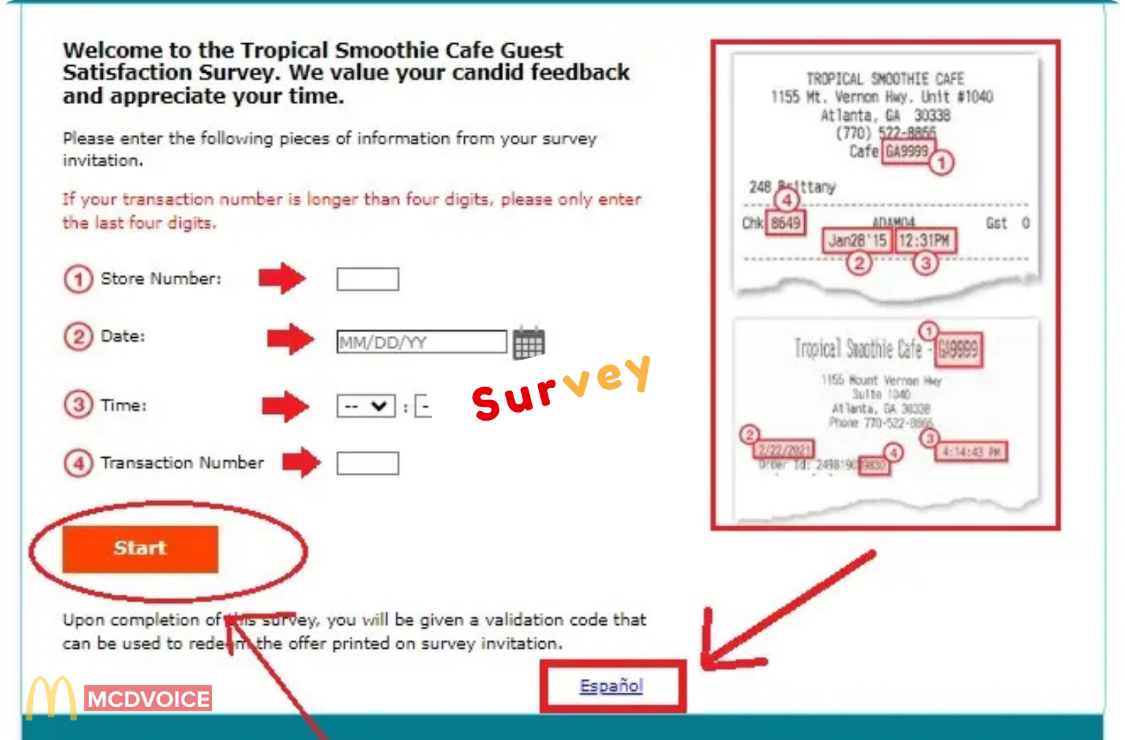 tropical smoothie cafe survey - How the tropical smoothie cafe survey Works