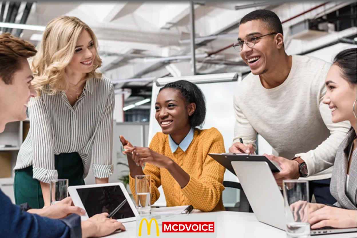 Non profit salary survey team discussion