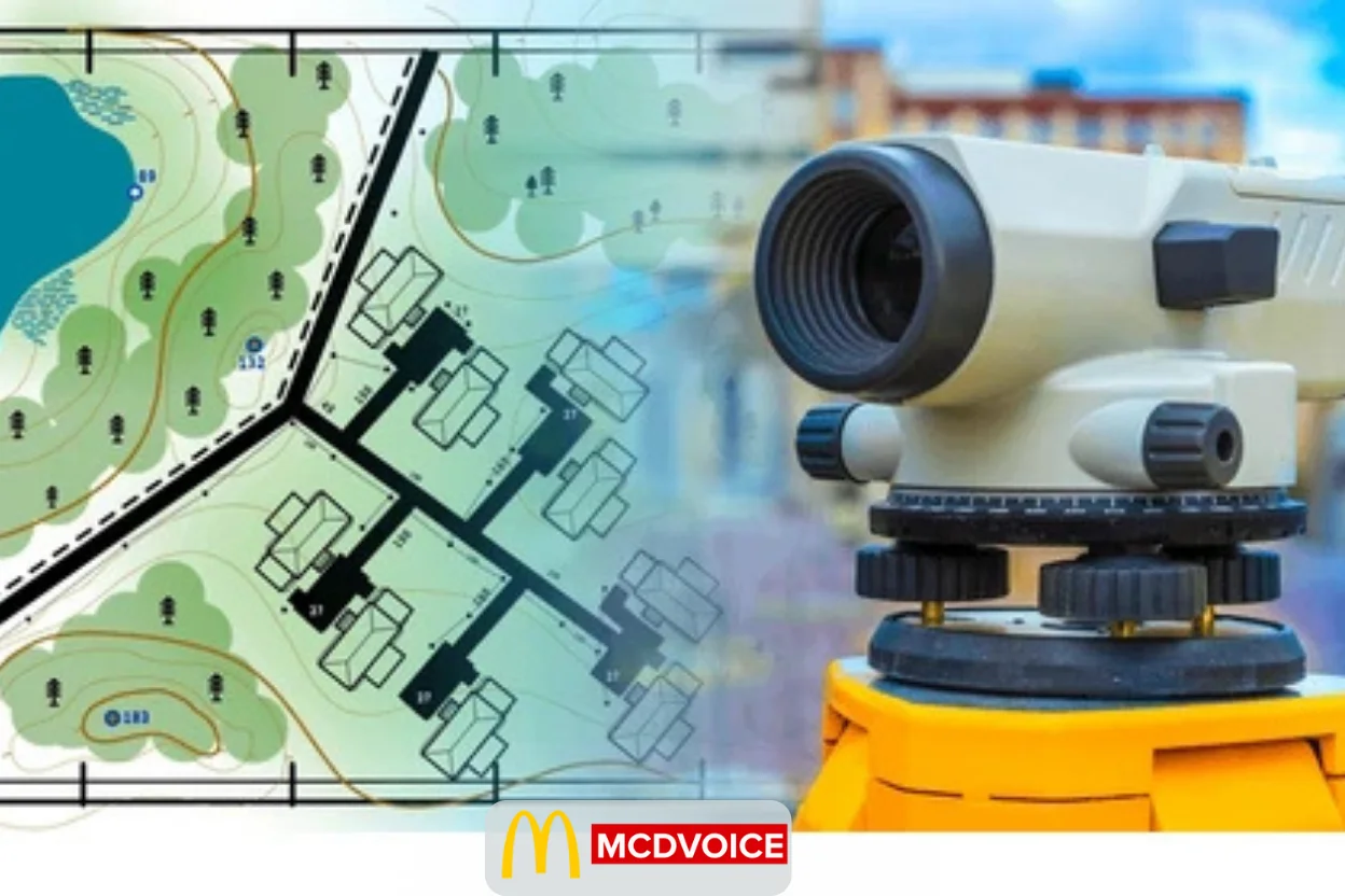 Create a Sketch Map Option property boundary layout drawing
