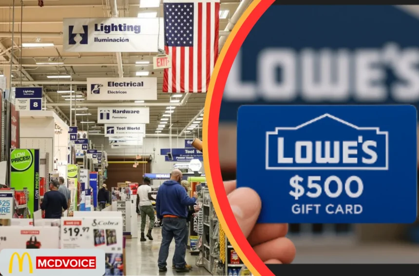 Lowes com Survey $500 Login entry portal official
