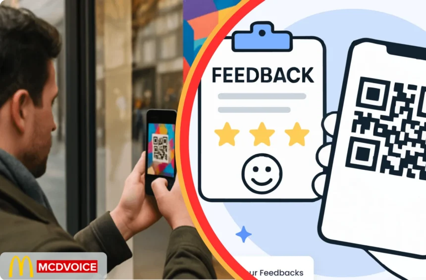 Survey with QR code for data collection