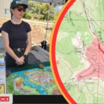 US Geological Survey Quadrangle Map detailed topographic sheet