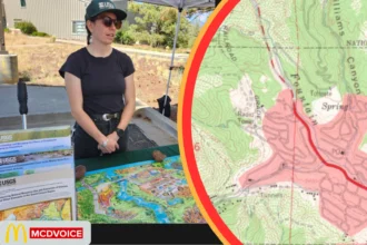 US Geological Survey Quadrangle Map detailed topographic sheet